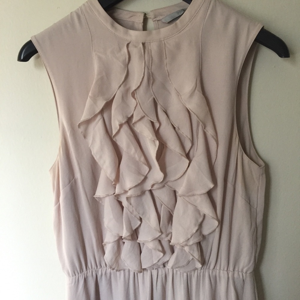 H&M Ruffle Front Dress Size 4 - Picture 3 of 4